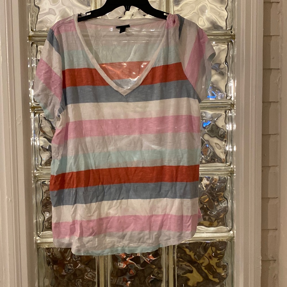 Torrid Classic Fit Heritage Slub V-Neck Tee